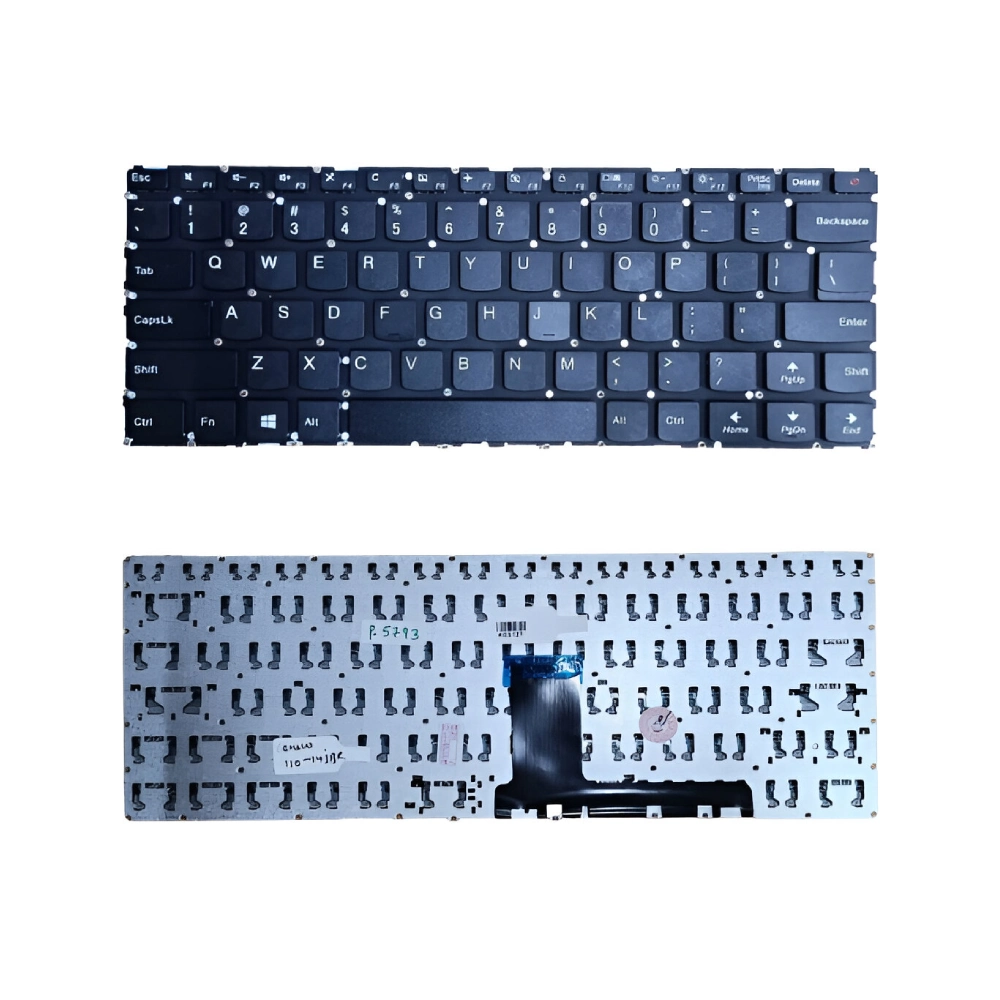 Teksus Laptop Keyboard For Lenovo Ideapad 110 14IBR (With ON/OFF Switch) view 2